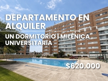 DEPARTAMENTO EN ALQUILER MIL�NICA UNIVERSITARIA UN DORMITORIO